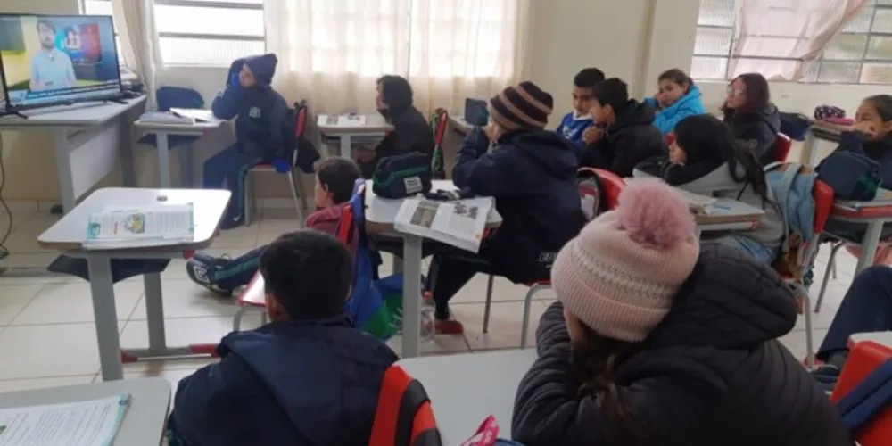 Trabalho teve ampla adesão dos educandos