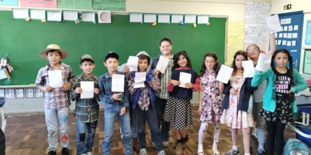 Estudantes uniram temática central com questões voltadas ao clima junino