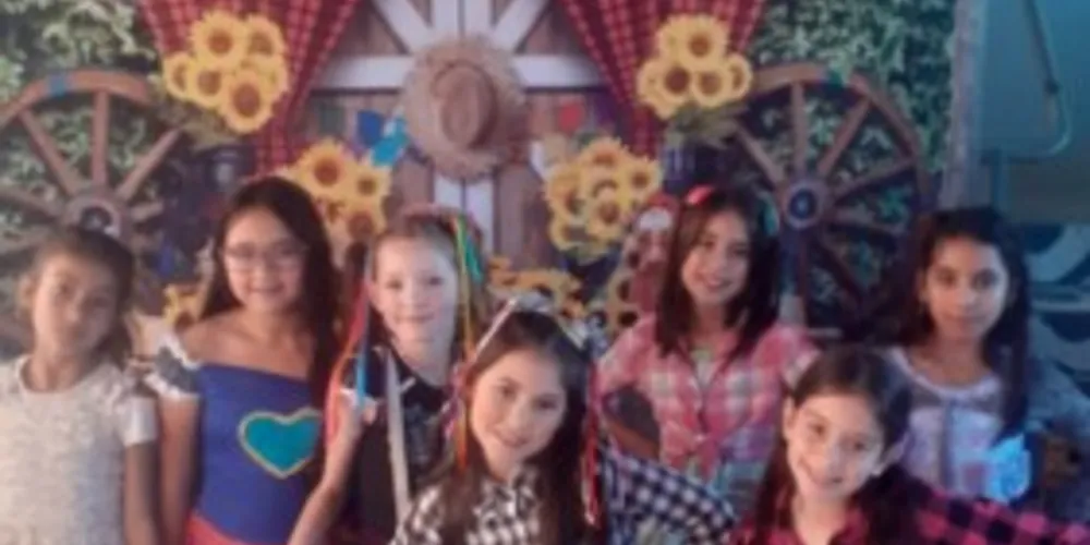 Turma pôde realizar apresentação com elementos culturais da festa