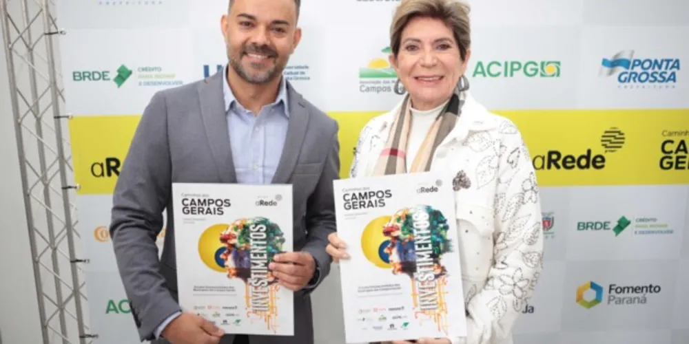 Imagem ilustrativa da imagem Veja quem prestigiou o lançamento do Anuário Caminho dos Campos Gerais