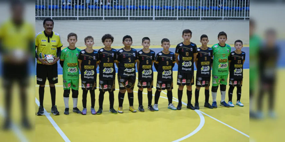 Equipe sub-12 da ACGF (foto) vem de duas vitórias na 1ª etapa