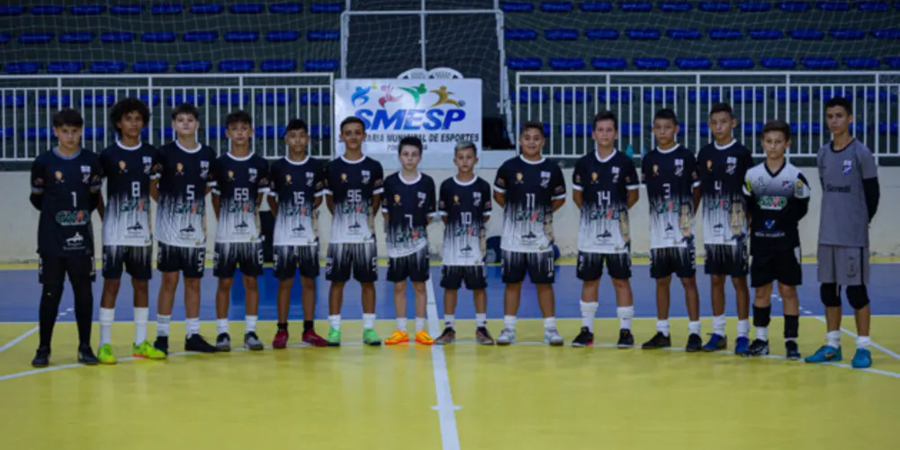 Equipe sub-13 da ACGF será uma das representantes de PG na etapa