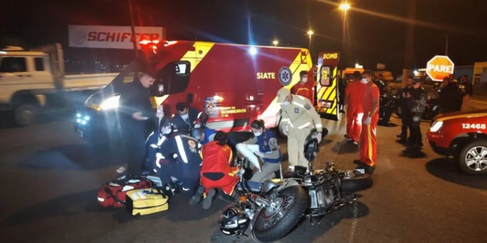 Colisão teria acontecido por volta das 19h35, desta quinta-feira