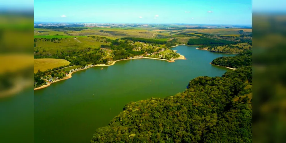 Represa de Alagados, em Ponta Grossa