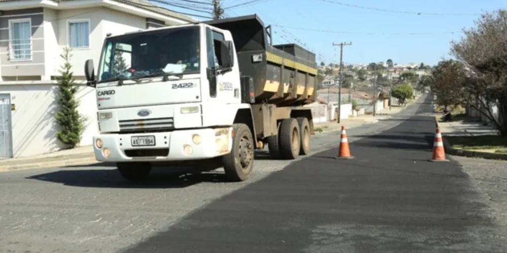 As melhorias estão sendo realizadas na  Rua José Joaquim da Maia