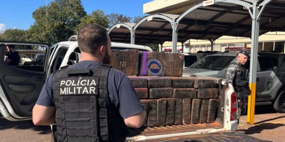 maior registro mensal foi registrado no mês de maio, quando as polícias Civil e Militar apreenderam 53,5 toneladas