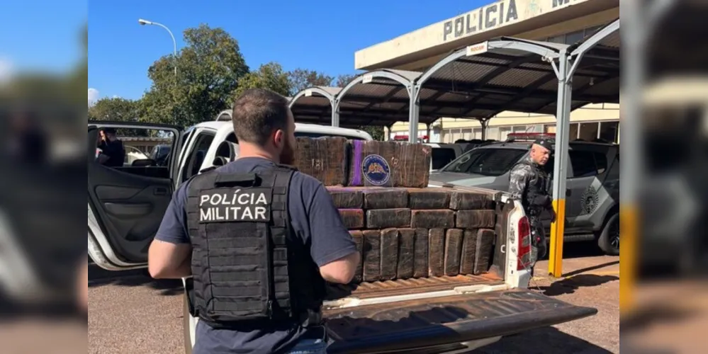 maior registro mensal foi registrado no mês de maio, quando as polícias Civil e Militar apreenderam 53,5 toneladas