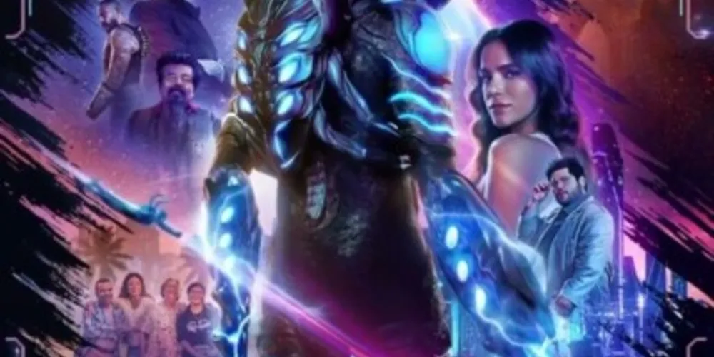 Atriz brasileira ganhou destaque na nova divulgação de 'Besouro Azul'.