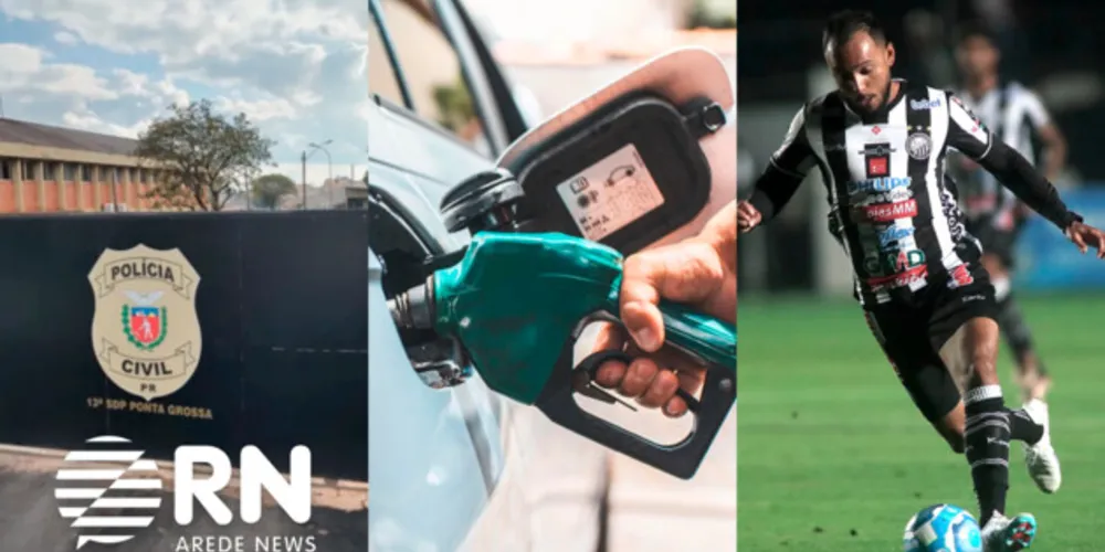 Jovem confessa 4 homicídios em Ponta Grossa; Petrobras reduz preço de combustíveis e gás de cozinha; e Operário deixa escapar vitória na 'Série C'. Tudo isso e muito mais agora, no Portal aRede.