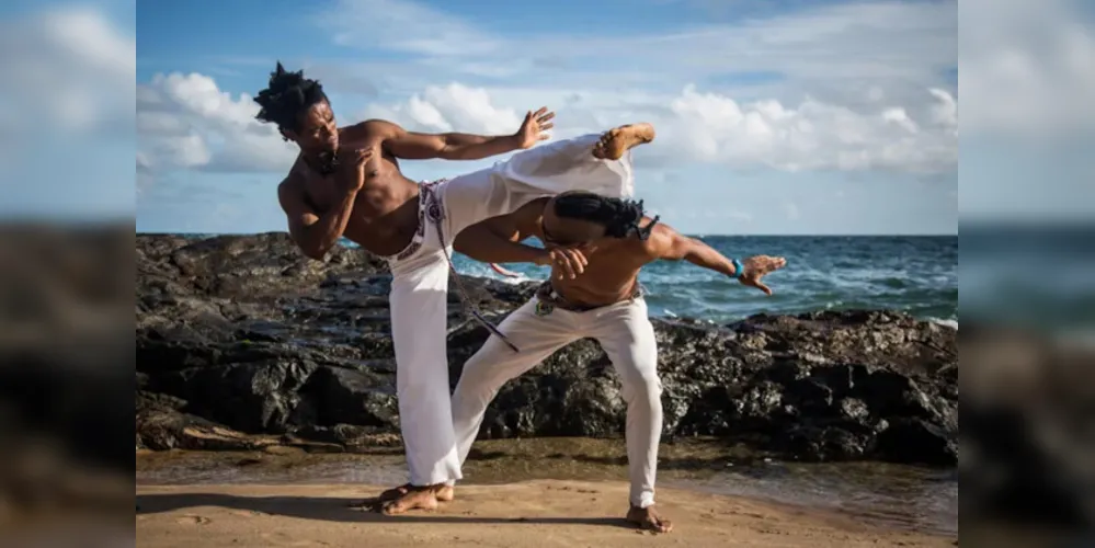 A Capoeira é uma das modalidades desportivas