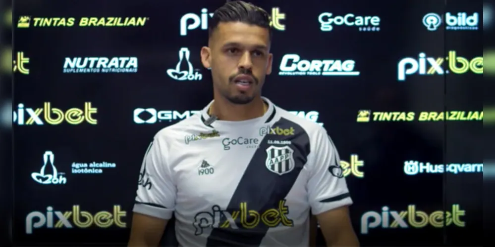 O atleta estava na Ponte Preta-SP e chega para reforçar o Fantasma na disputa da Série C