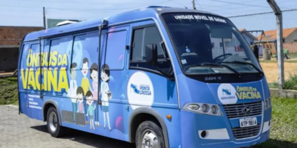 Confira a programação do 'Ônibus da Vacina' nesta semana em PG
