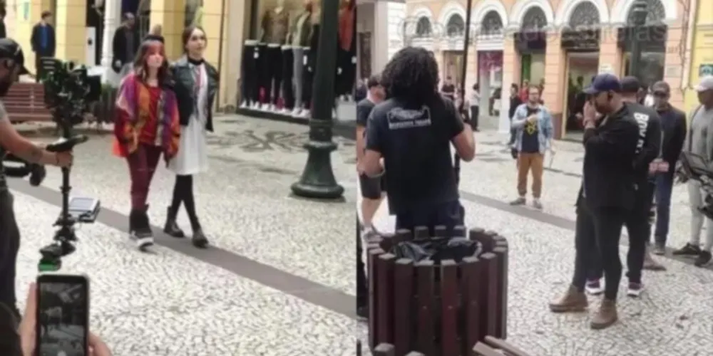 Vendedor ambulante é agredido durante gravação de filme com Larissa Manoela