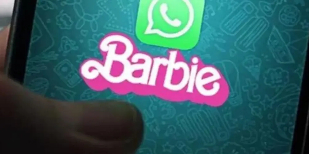 Em ritmo de estreia, saiba como ativar o ‘modo Barbie’ do seu WhatsApp