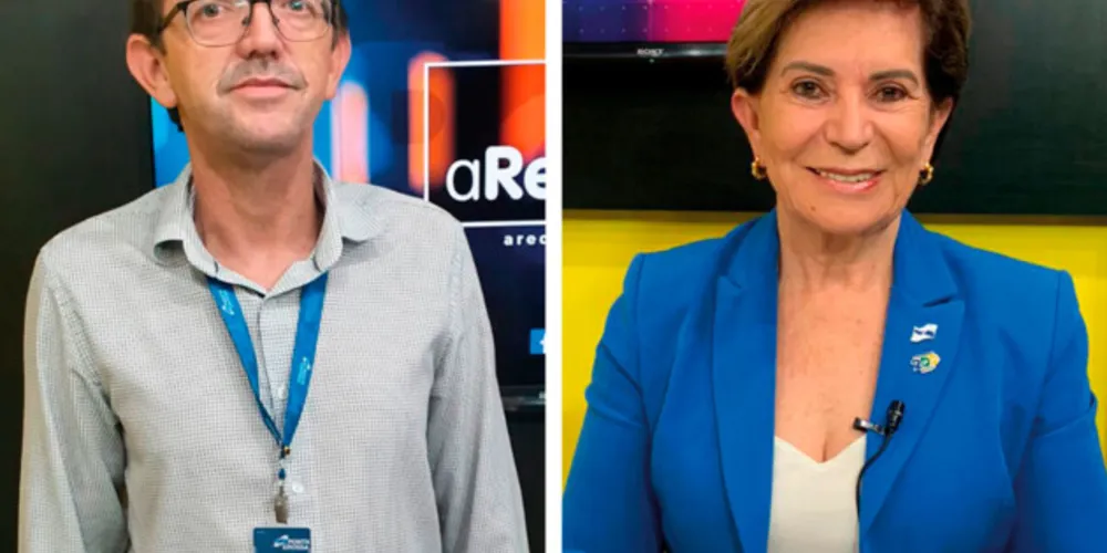 Cláudio Grokoviski e Elizabeth Schmidt falam das estratégias da Prefeitura para aumentar a arrecadação