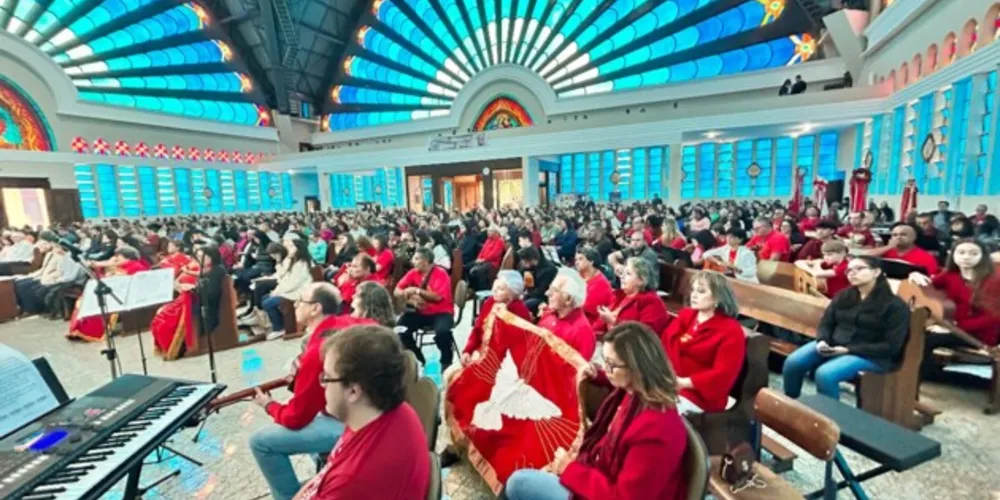 A Catedral esteve lotada no domingo (28)