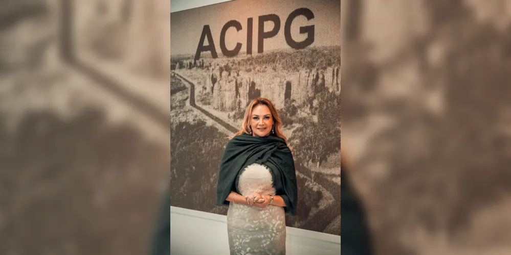 Giorgia Bin Bochenek preside a Associação Comercial e Industrial de Ponta Grossa