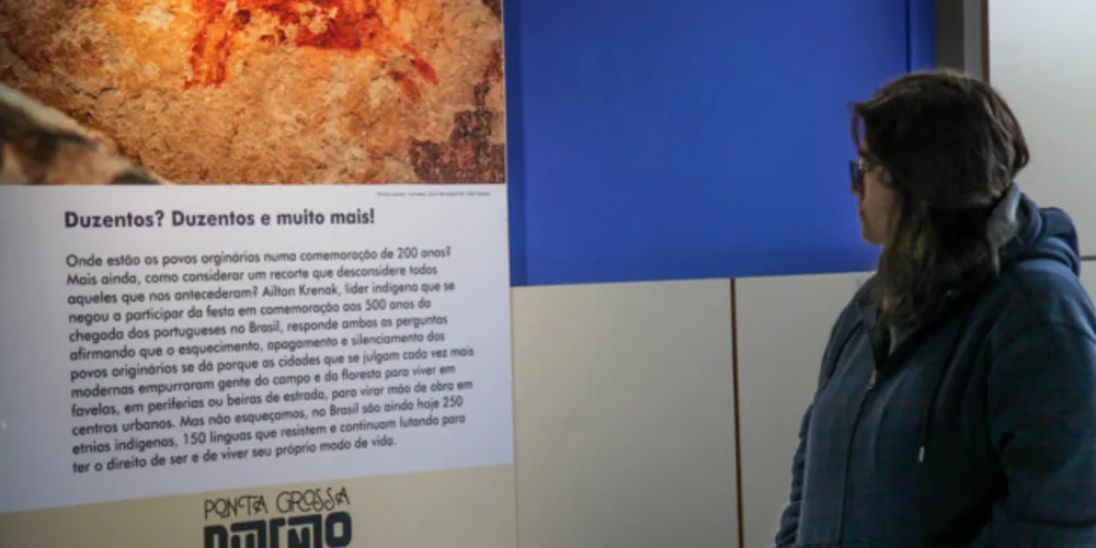 Acervo reúne aspectos históricos sobre povos originários que ocupavam a região de Ponta Grossa, presença da cultura afro e do hip hop, além de registros do Operário Ferroviário; Mostra estará disponível até o fim de setembro com entrada gratuita