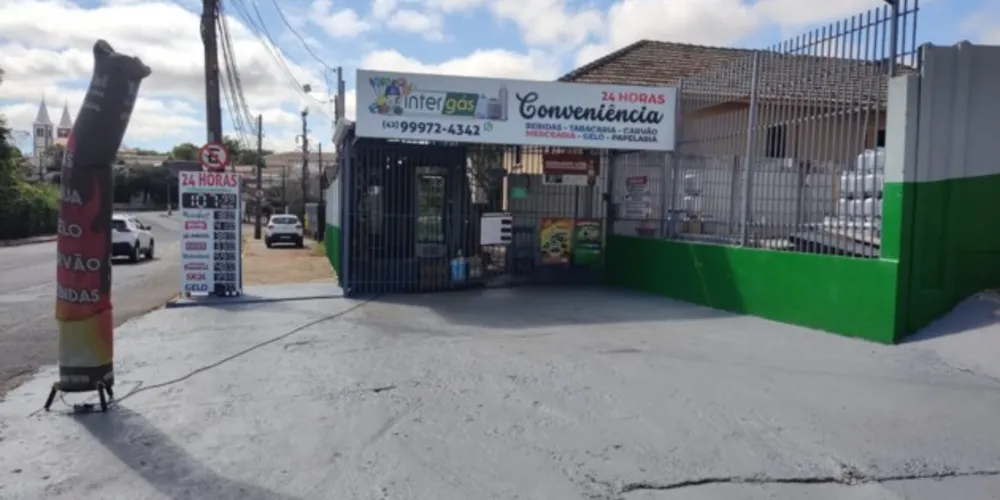 A 'Intergás' possui duas localizações em Ponta Grossa: na Colônia Dona Luiza e no Jardim Carvalho