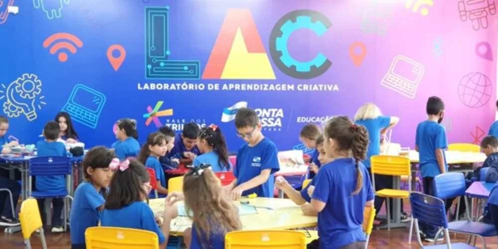 Laboratórios de Aprendizagem Criativa foram instalados pela Secretaria Municipal de Educação