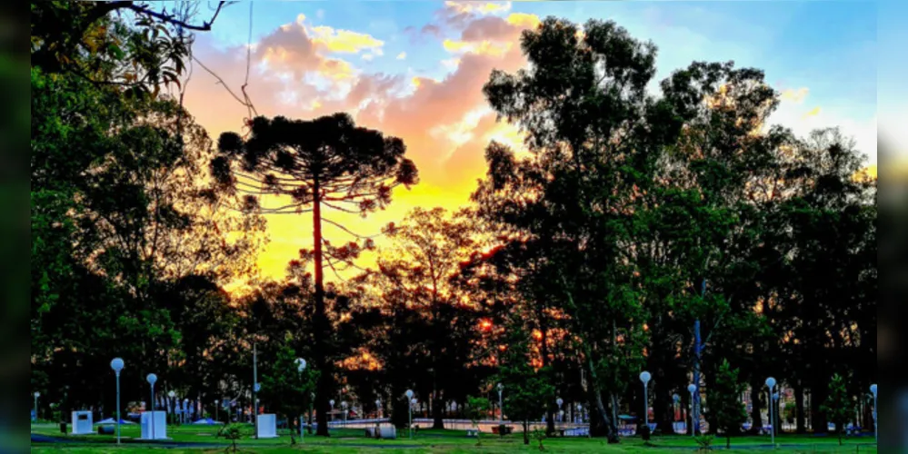 Imagem mostra a Praça Monteiro Lobato, no Jardim Carvalho