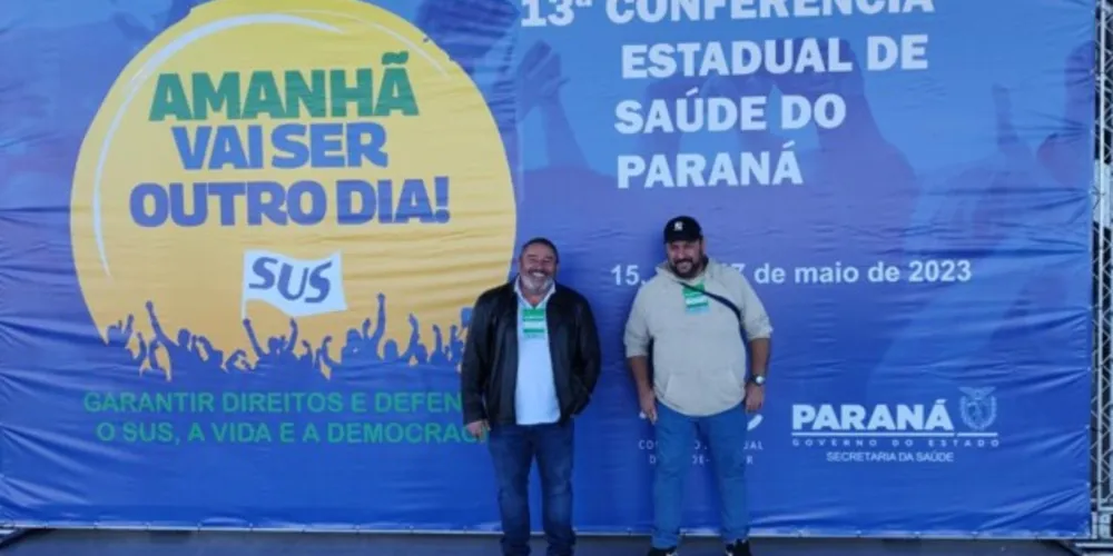 Os dois representantes foram eleitos para fazer parte da Conferência Nacional de Saúde
