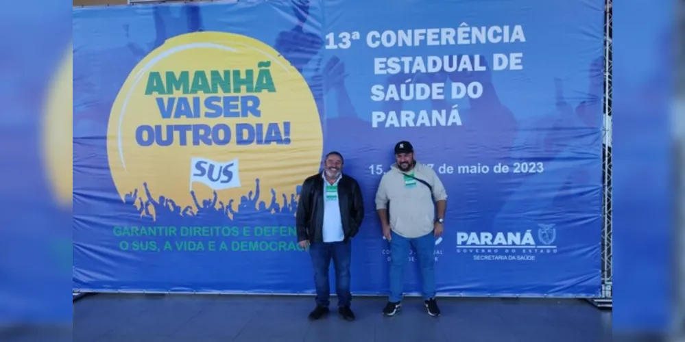 Os dois representantes foram eleitos para fazer parte da Conferência Nacional de Saúde