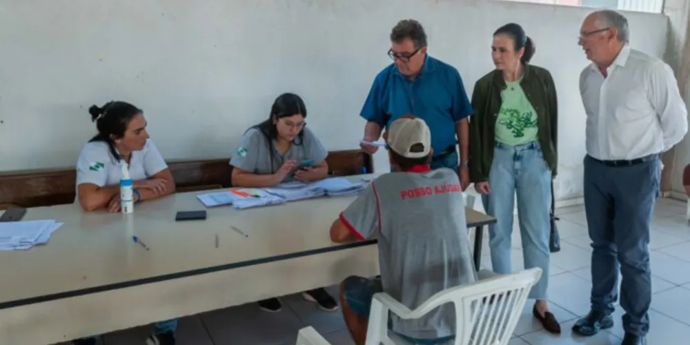 Dr. Márcio Matos (PSD), acompanhou a entrega dos contratos da regularização fundiária