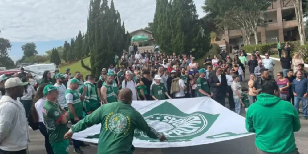 Velório da torcedora palmeirense Gabriela Anelli Marchiano