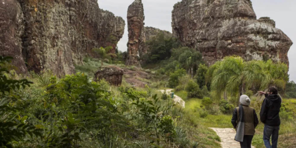 O Parque Estadual de Vila Velha, em Ponta Grossa recebeu 42.127 visitantes