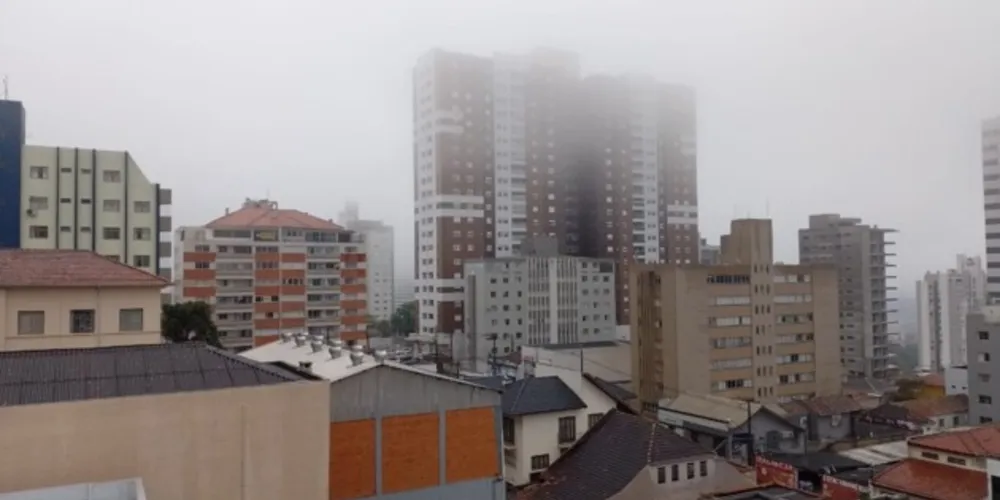 Em Ponta Grossa, a mínima esperada para esta quarta-feira é de 10°C
