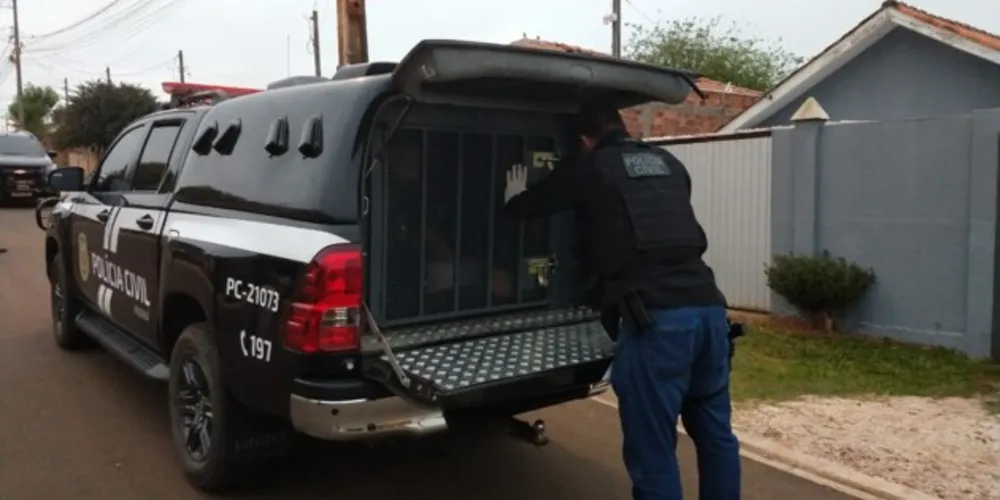 Mandado de prisão foi cumprido na manhã desta terça