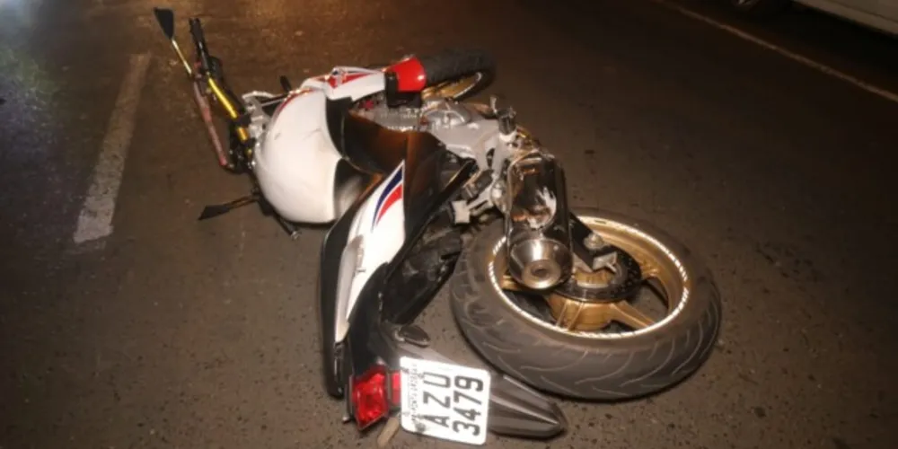 Motociclista foi atingido enquanto seguia pela Cel. Bittencourt
