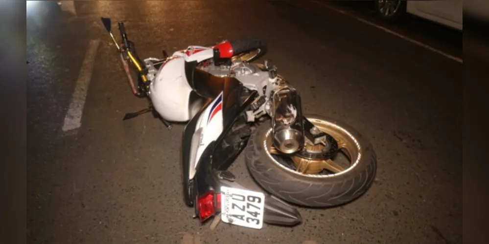 Motociclista foi atingido enquanto seguia pela Cel. Bittencourt