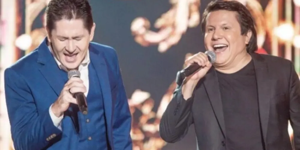 No dia 15 de agosto a dupla ‘Gian e Giovani’ estará no Parque Ambiental