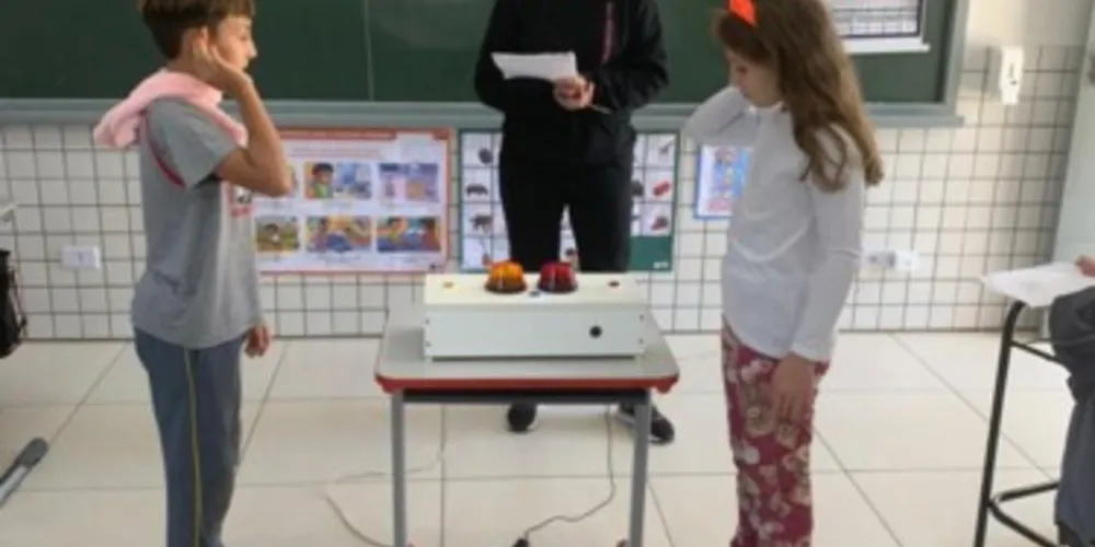 Ao término do jogo, alunos foram recompensados com prêmios simbólicos