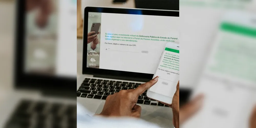 A plataforma Luna é um instrumento da Central de Relacionamento com o Cidadão (CRC) da DPE-PR