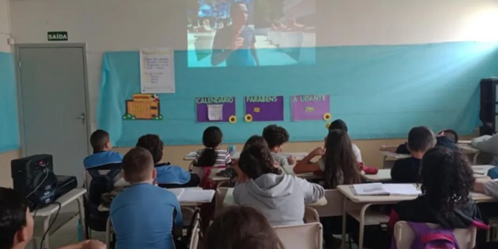 Com as atividades, os alunos conseguiram entender como as figuras geométricas estão presentes na história e em nosso cotidiano