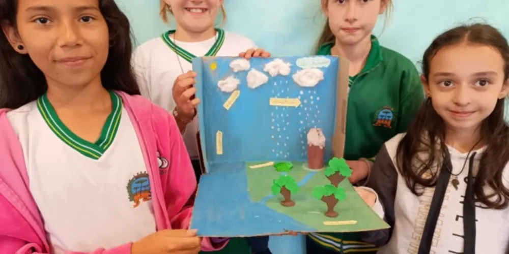 Além de fixar os conteúdos, o trabalho estimulou o respeito e o companheirismo entre os alunos