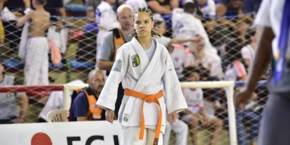 Laura conquistou recentemente o título sul-brasileiro na categoria até 40 kg