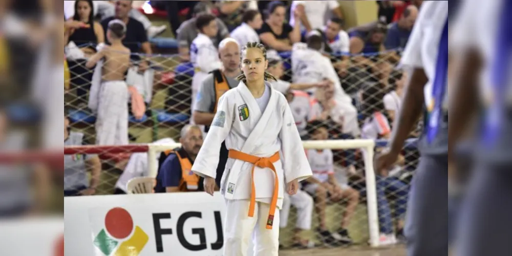 Laura conquistou recentemente o título sul-brasileiro na categoria até 40 kg