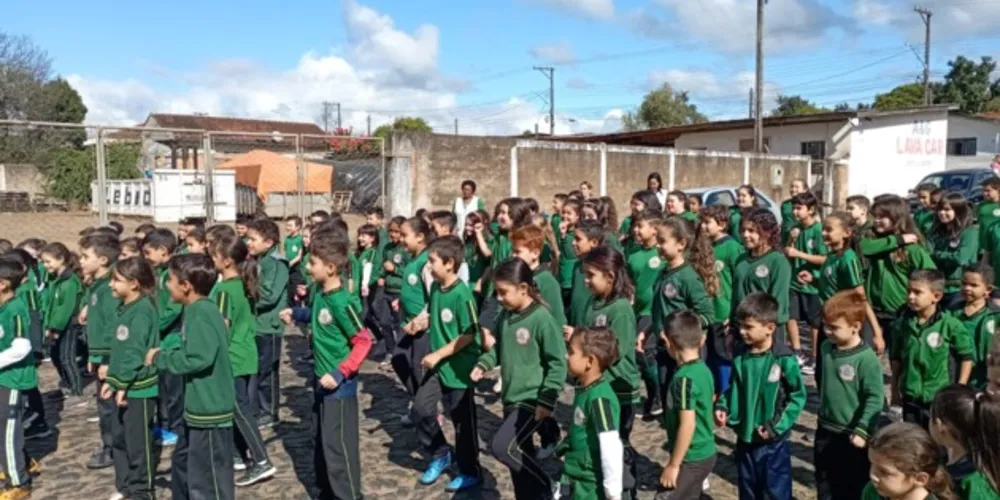 Alunos participaram ativamente da proposta