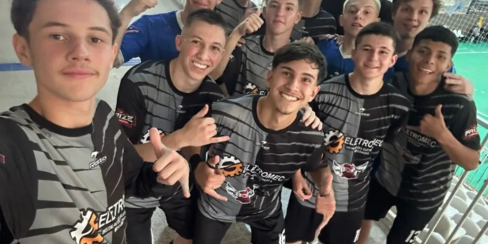 Equipe que representa Ponta Grossa nos Jogos da Juventude estava perdendo por 3 a 0 e buscou a igualdade no segundo final da partida contra Wenceslau Braz; Nos pênaltis, meninos de PG venceram por 4 a 2.