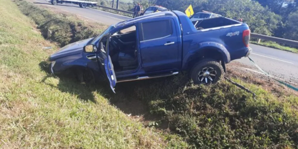 Capotamento foi pouco depois do meio-dia