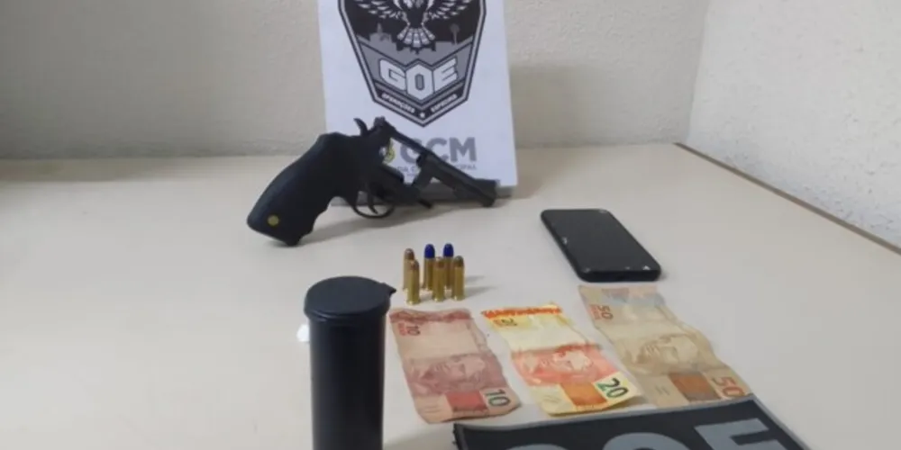 Arma e munições também foram encaminhadas à 13ª SDP