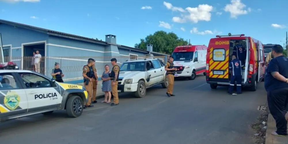 Situação foi registrada no  Borato, na tarde deste sábado