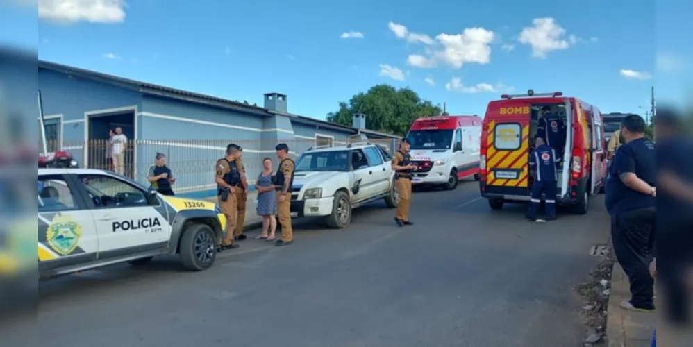 Situação foi registrada no  Borato, na tarde deste sábado