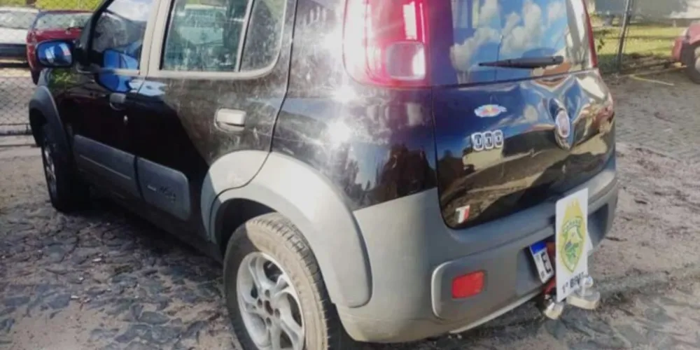 Automóvel recuperado foi levado para a 13ª SDP