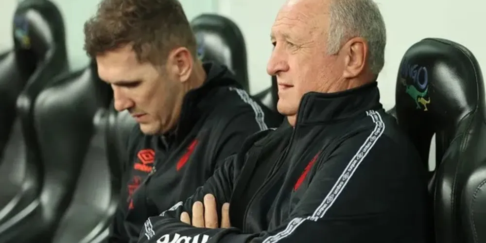 Paulo Turra e Felipão deixaram o rubro-negro. Novo técnico ainda não foi anunciado oficialmente