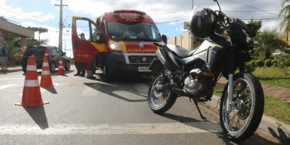 Equipes do Corpo de Bombeiros (Siate ) e do Samu prestaram atendimento no local